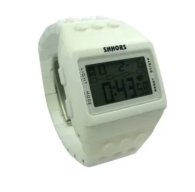Fashion Brand SHHORS Watches Women Watches Fashion Plastic Led Digital Watches Rainbow Watch Electronic Wristwatch Reloj Mujer